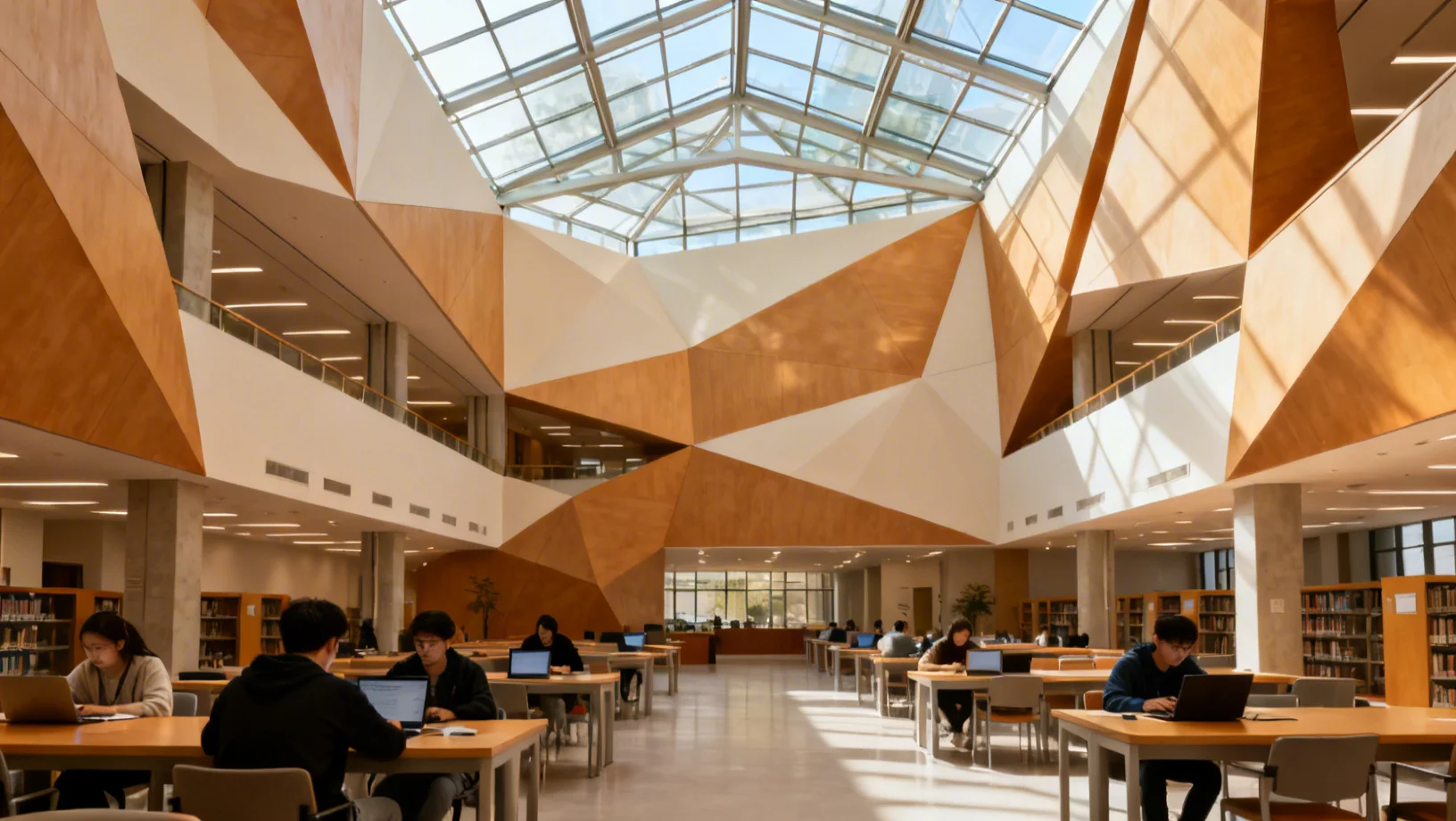 Campus universitaire moderne